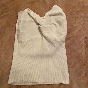 Strapless top